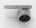 Samsung NX Mini Smart Camera 白色的 3D模型