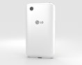 LG L40 Dual Blanc Modèle 3d
