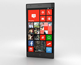 Nokia Lumia 1520 Noir Modèle 3D