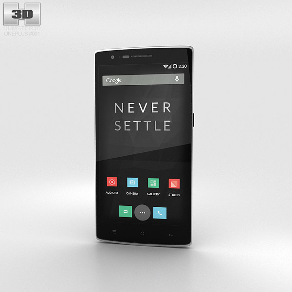 OnePlus One Sandstone Black 3d model