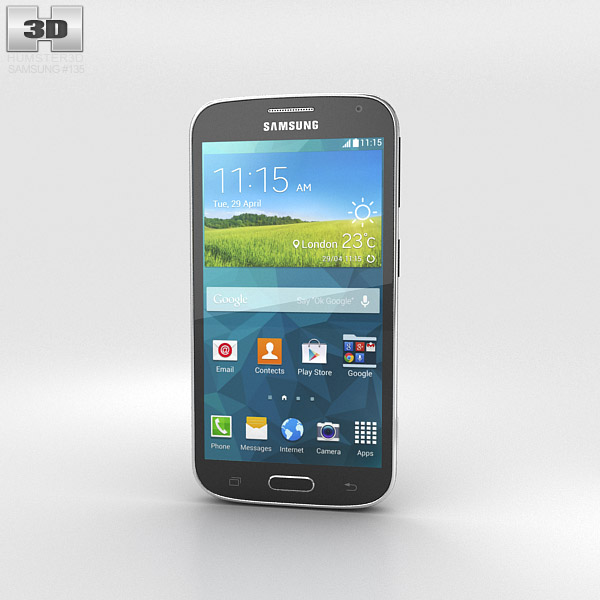 Samsung Galaxy K Zoom Black 3d model