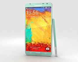 Samsung Galaxy Note 3 Neo Mint Green Modèle 3D