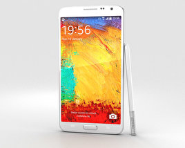 Samsung Galaxy Note 3 Neo White 3D model