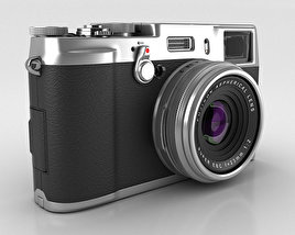 Fujifilm FinePix X100S Silver Modelo 3d