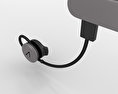 Google Glass with Mono Earbud Charcoal 3D 모델 