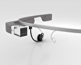 Google Glass with Mono Earbud Charcoal 3D模型