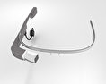 Google Glass with Mono Earbud Charcoal 3D модель