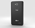 LG Optimus Exceed 2 (VS450PP) Black 3D 모델 