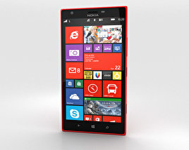 Nokia Lumia 1520 Red 3D model