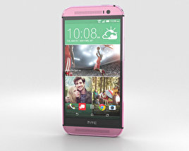HTC One (M8) Pink 3D-Modell