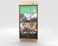 HTC One (M8) Amber Gold 3D 모델 