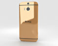 HTC One (M8) Amber Gold 3D модель