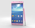 Samsung Galaxy Note 3 Neo Pink 3Dモデル