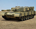 Arjun Tank Mk I 3d model