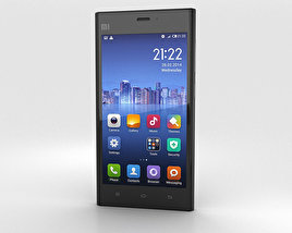 Xiaomi MI-3 Black 3D model