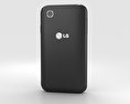 LG L35 黑色的 3D模型