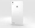 Huawei Ascend P6 白い 3Dモデル