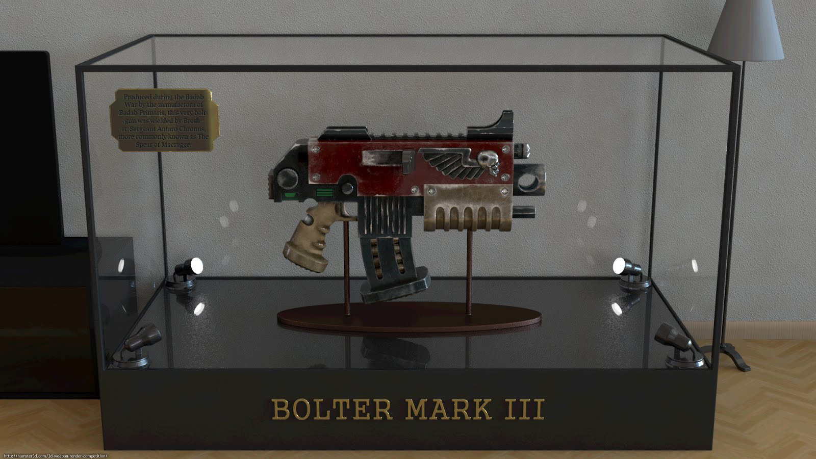 Bolter Mark III 3d art