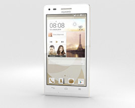 Huawei Ascend P7 Mini White 3D model