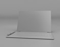 Microsoft Surface Pro 3 Cyan Cover Modelo 3d