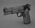 FN ブローニング・ハイパワー 3Dモデル