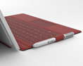 Microsoft Surface Pro 3 Red Cover Modelo 3D