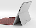 Microsoft Surface Pro 3 Red Cover 3Dモデル