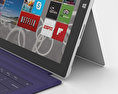 Microsoft Surface Pro 3 Purple Cover Modèle 3d