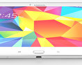Samsung Galaxy Tab 4 10.1-inch LTE 白色的 3D模型