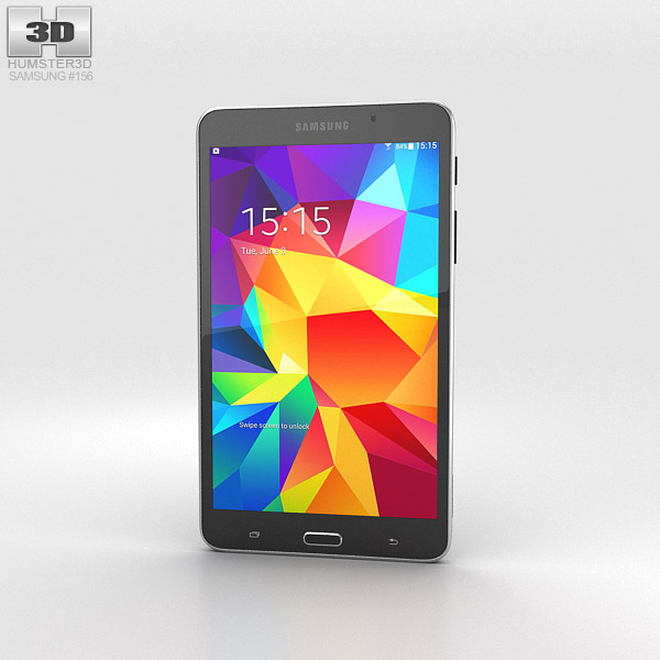 Samsung Galaxy Tab 4 7.0-inch Black 3D model