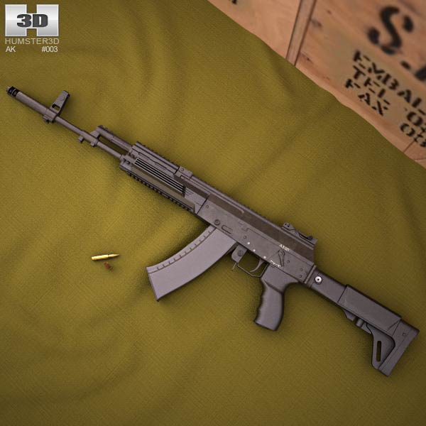 AK-12 Modelo 3d