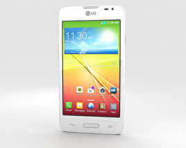 LG L65 White 3D model