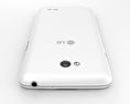 LG L65 白色的 3D模型