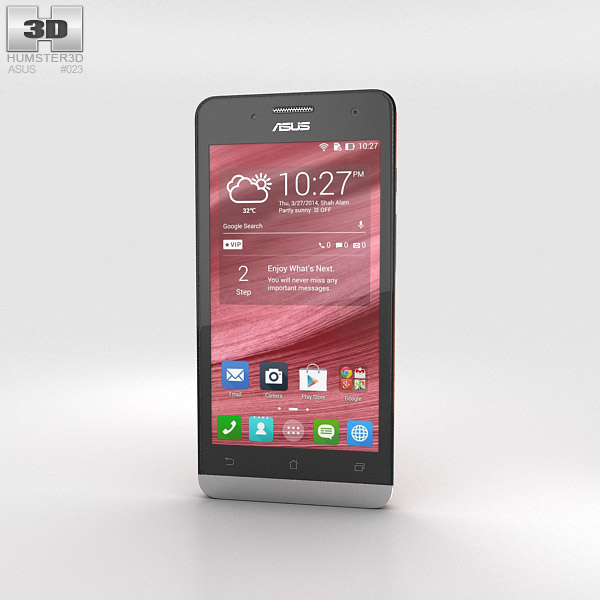 Asus Zenfone 5 Cherry Red 3D model