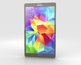 Samsung Galaxy Tab S 8.4-inch Titanium Bronze 3D model