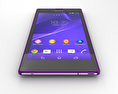 Sony Xperia T3 Purple 3D модель