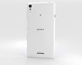 Sony Xperia T3 Blanc Modèle 3d