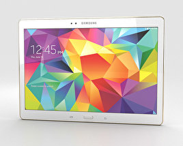 Samsung Galaxy Tab S 10.5-inch Dazzling White 3Dモデル