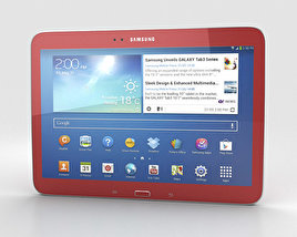 Samsung Galaxy Tab 3 10.1-inch Garnet Red 3D model