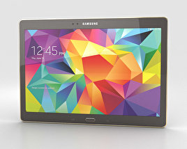 Samsung Galaxy Tab S 10.5-inch Titanium Bronze 3D model