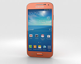 Samsung Galaxy S4 Mini Orange Modèle 3D
