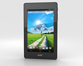 Acer Iconia One 7 B1-730 Red 3Dモデル