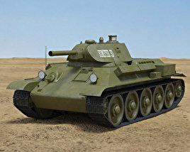 T-34 3D-Modell