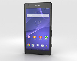 Sony Xperia Z2a Black 3D model