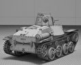 Type 95 Ha-Go Modello 3D