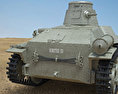 Танк Тип 95 Ха-Го 3D модель