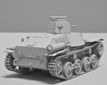 Танк Тип 95 Ха-Го 3D модель