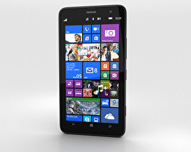 Nokia Lumia 1320 Black 3D model