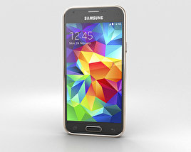Samsung Galaxy S5 mini Copper Gold 3D model