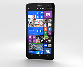 Nokia Lumia 1320 White 3D model